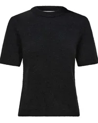 Rachel Gilbert Gestricktes Castor T-Shirt Schwarz