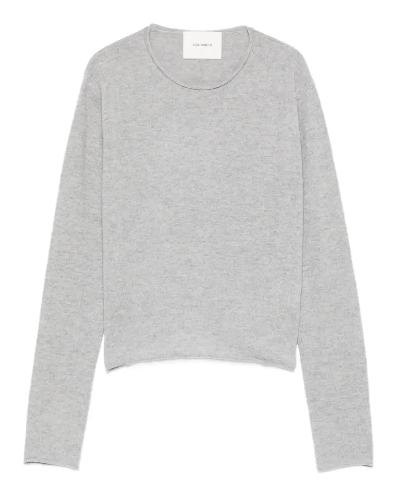 Lisa Yang Ida Pullover mit rundem Ausschnitt - Grau Grau