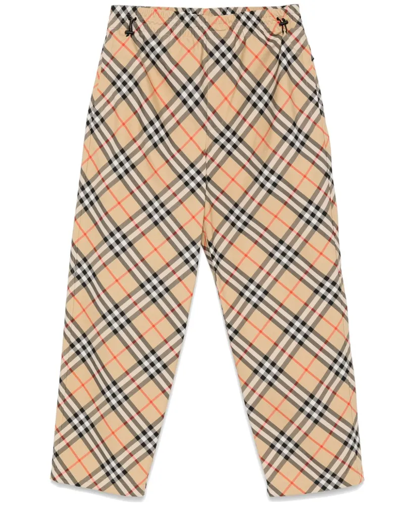 Burberry Hose mit Vintage Check - Nude Nude