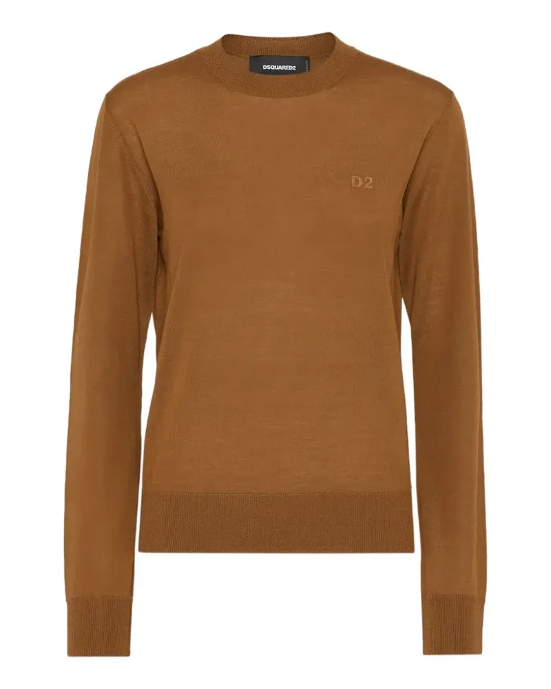 Dsquared2 Klassischer Pullover - Braun Braun