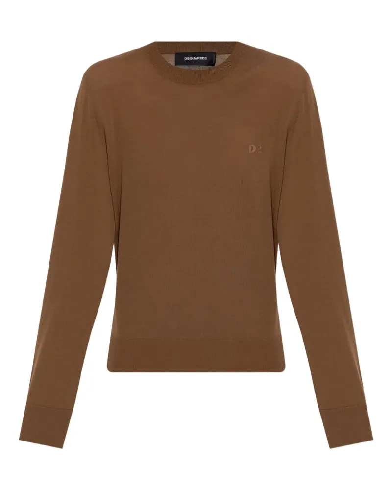 Dsquared2 Klassischer Pullover - Braun Braun