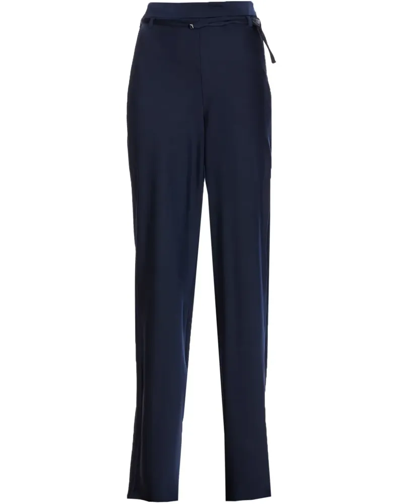 Patrizia Pepe Hose mit Gürtel - Blau Blau