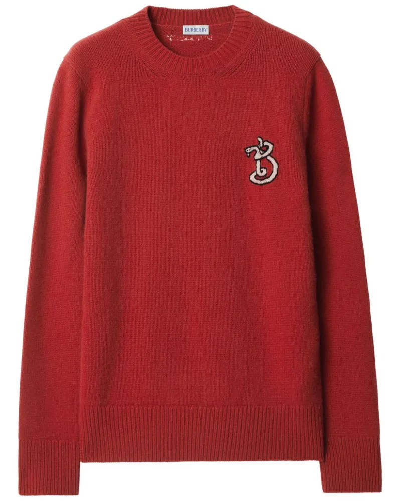 Burberry B Snake Pullover - Rot Rot