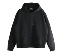 Hoodie mit grafischem Print - Schwarz