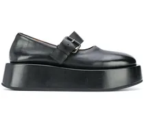 Oxford-Schuhe mit Plateausohle