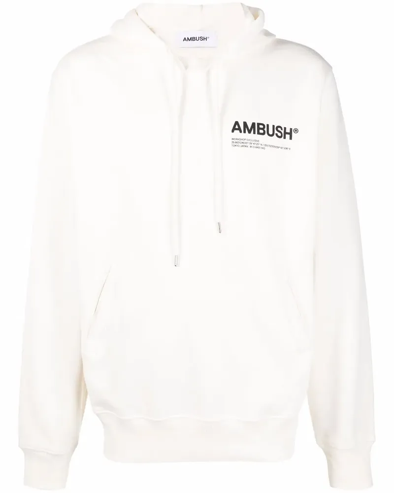AMBUSH Workshop Hoodie - Weiß Weiß