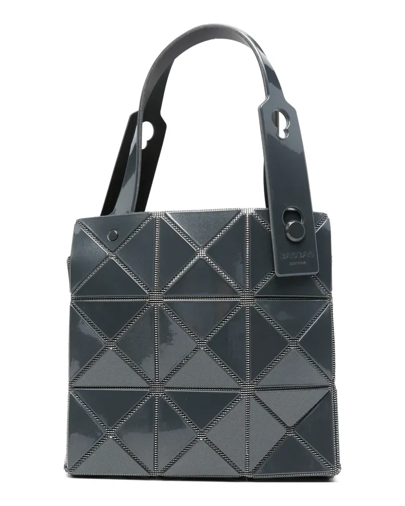 Issey Miyake Lucent Shopper mit geometrischem Muster - Grau Grau