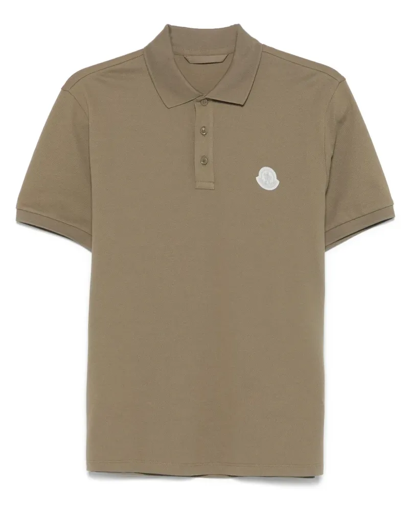 Moncler Poloshirt mit kurzen Ärmeln - Grün Grün