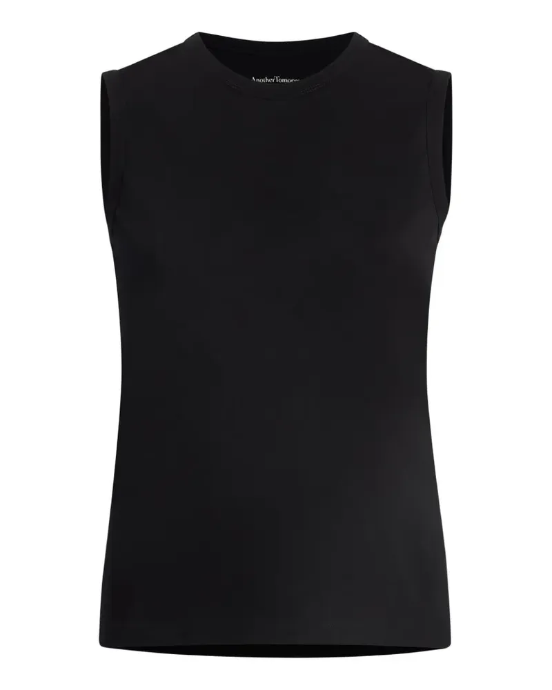 Another Tomorrow sleeveless T-shirt - Schwarz Schwarz