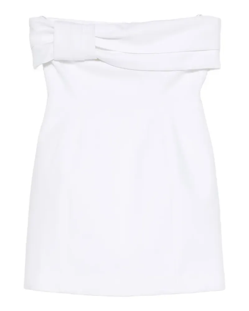Aniye By Cocktail strapless knotted-detail dress - Weiß Weiß