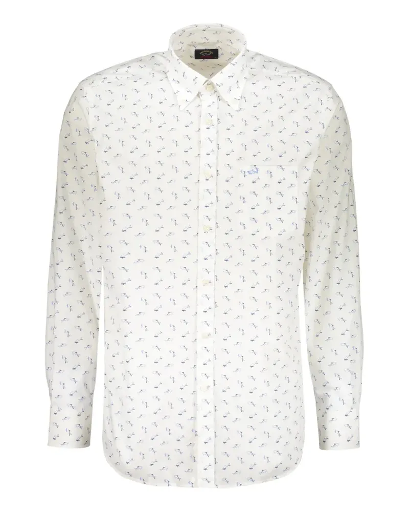 Paul & Shark front-button shirt - Weiß Weiß
