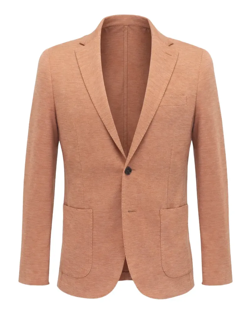 Maurizio Baldassari Sakko mit aufgesetzten Taschen - Orange Orange