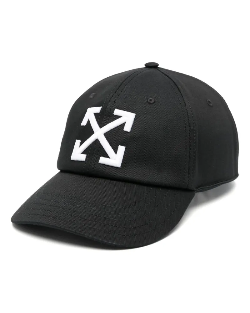 OFF-WHITE Baseballkappe mit Arrows-Motiv - Schwarz Schwarz