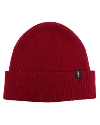 MACKINTOSH Beanie aus recyceltem Kaschmir Rot