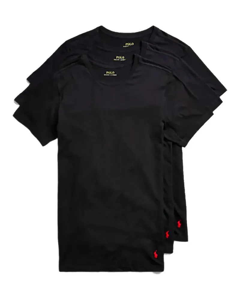 Ralph Lauren T-Shirts mit schmalem Schnitt (3er-Set) - Schwarz Schwarz