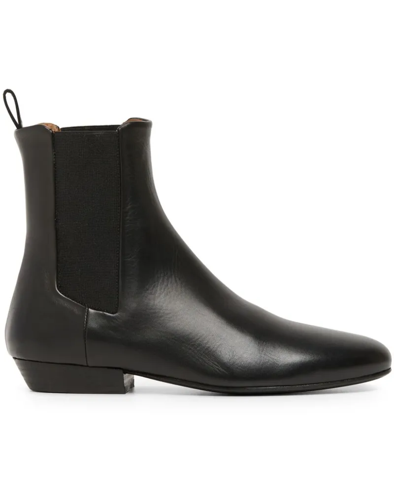 Marsèll Chelsea-Boots mit mandelförmiger Kappe Schwarz