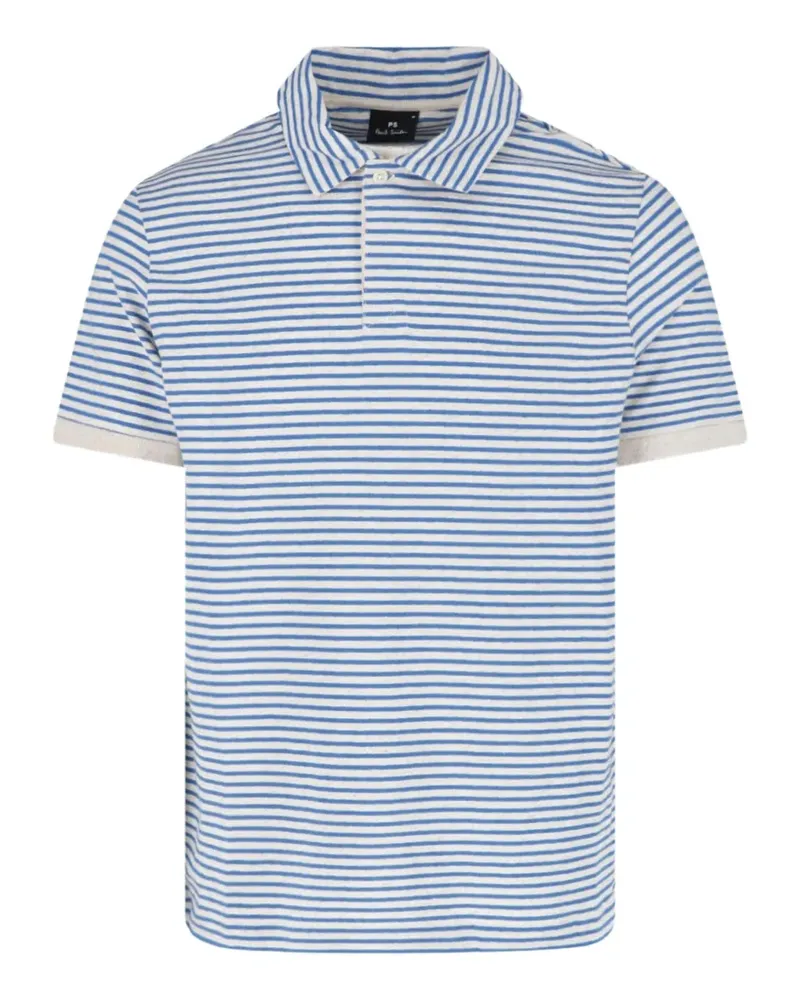 Paul Smith striped polo shirt - Blau Blau