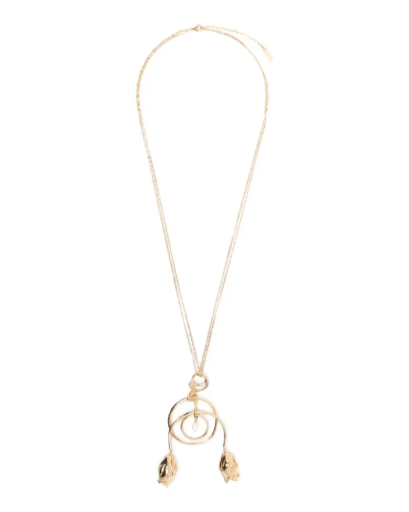 Chloé Tulip Halskette mit Perlen - Gold Gold