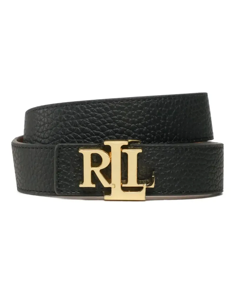 Ralph Lauren logo-buckle belt - Schwarz Schwarz