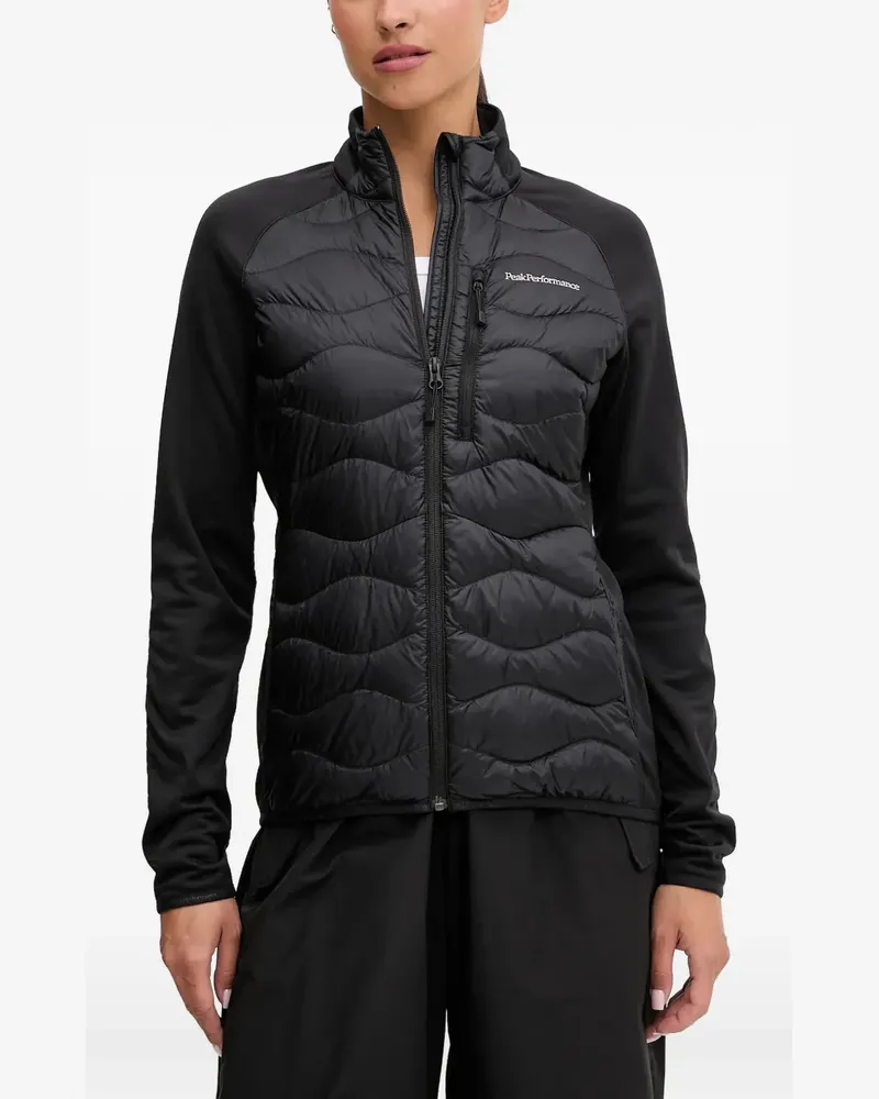 Peak Performance Gefütterte Helium Jacke - Schwarz Schwarz