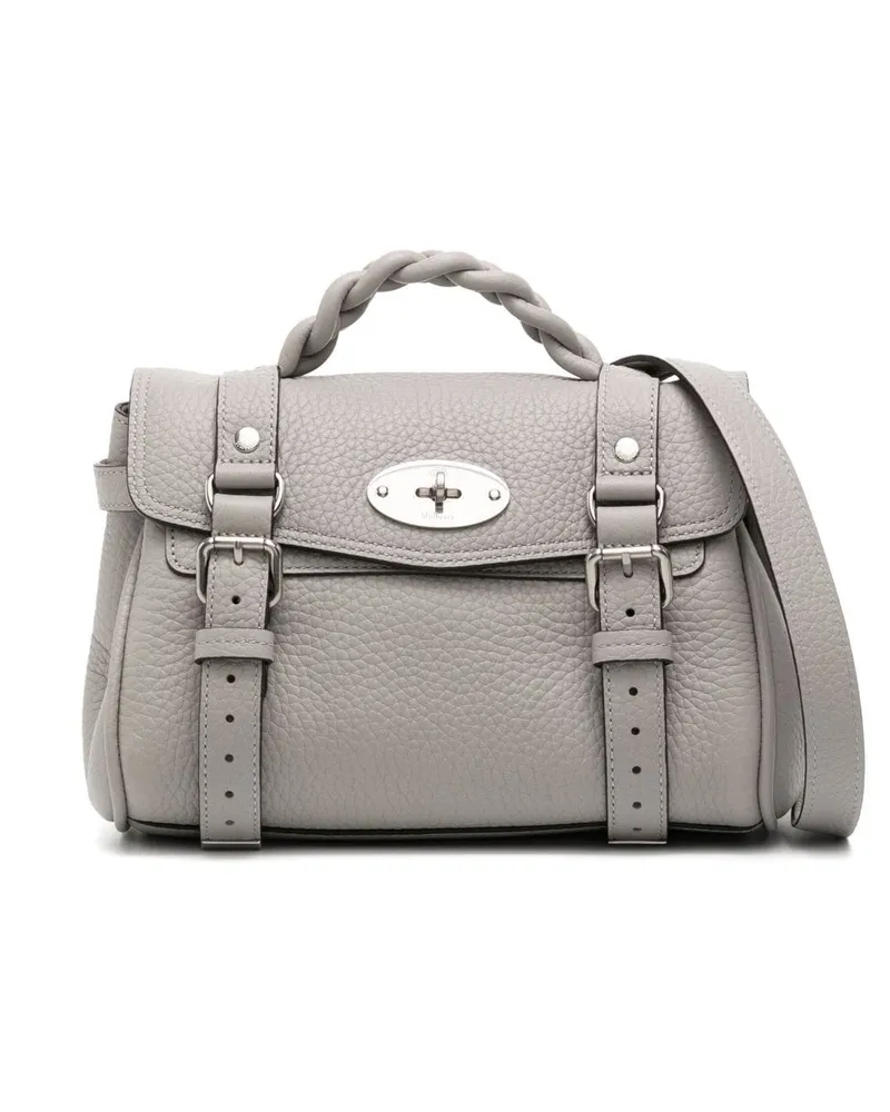 Mulberry Mini Alexa Handtasche Grau