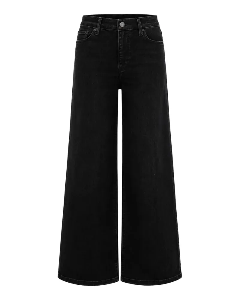 Frame Denim Slim Palazzo Jeans - Schwarz Schwarz