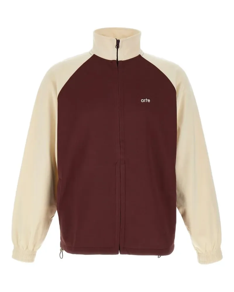 Arte Antwerp Carded Jacke mit Raglanärmeln - Rot Rot