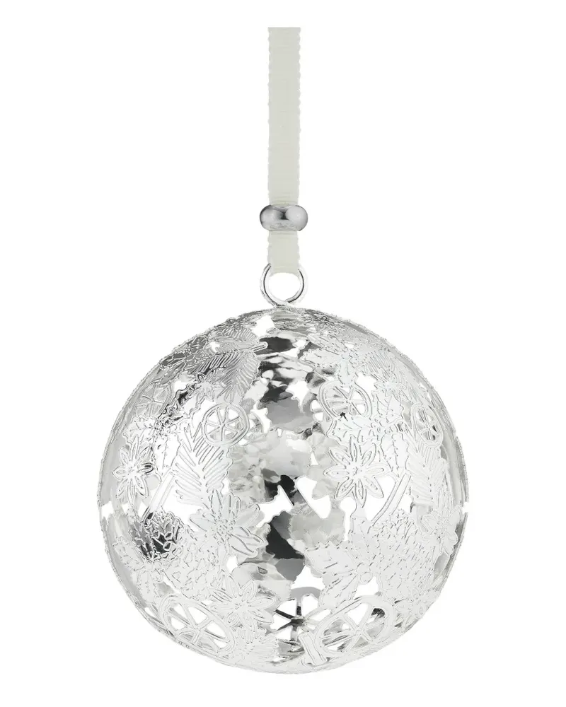 Christofle Versilberter Christmas Ornament Silber