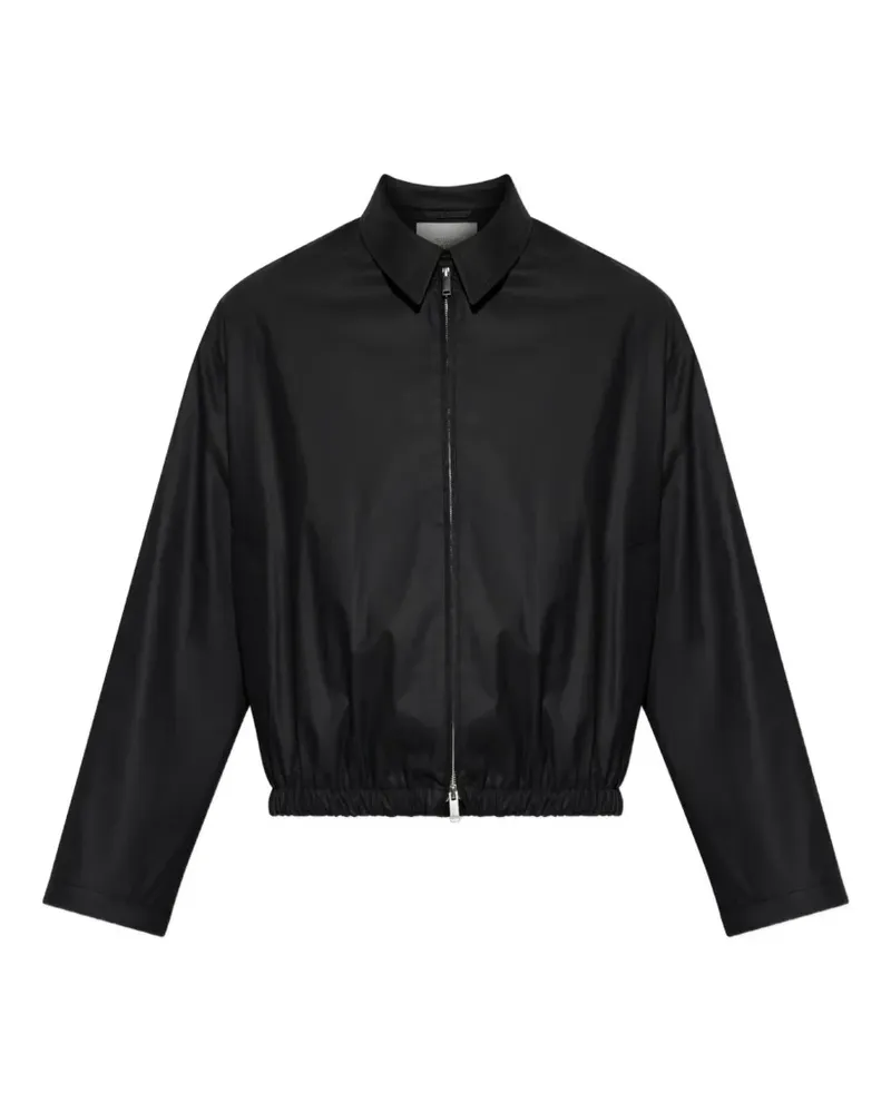 Studio Nicholson Lyons elasticated-hem jacket - Schwarz Schwarz