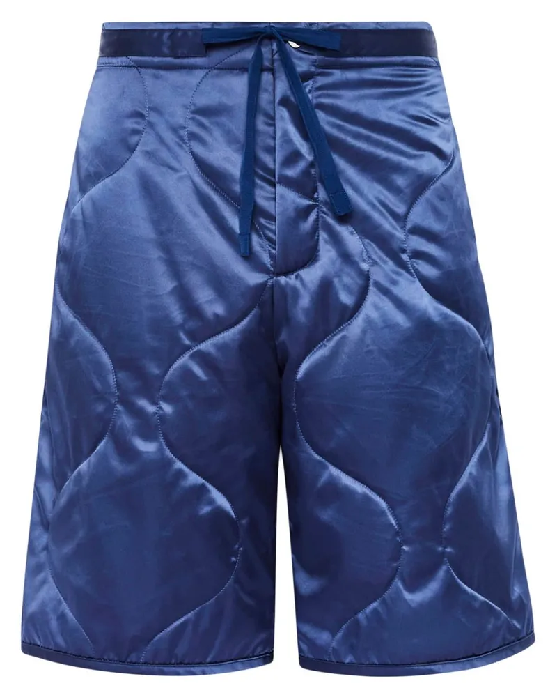 J.W.Anderson Gesteppte Shorts - Blau Blau