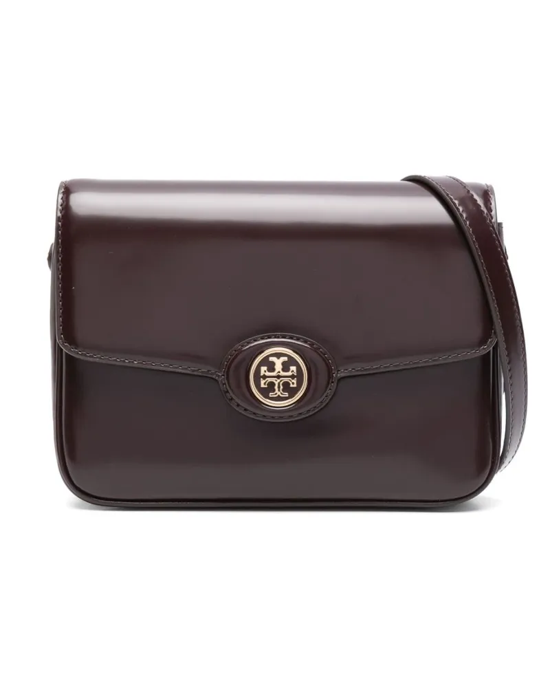 Tory Burch Crosshatched Schultertasche - Rot Rot