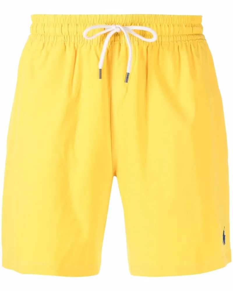 Ralph Lauren Badeshorts mit Logo - Gelb Gelb
