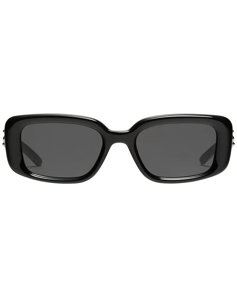 Gentle Monster Sonnenbrille mit eckigem Gestell - Schwarz Schwarz