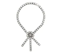 Halskette mit Kristallverzierung