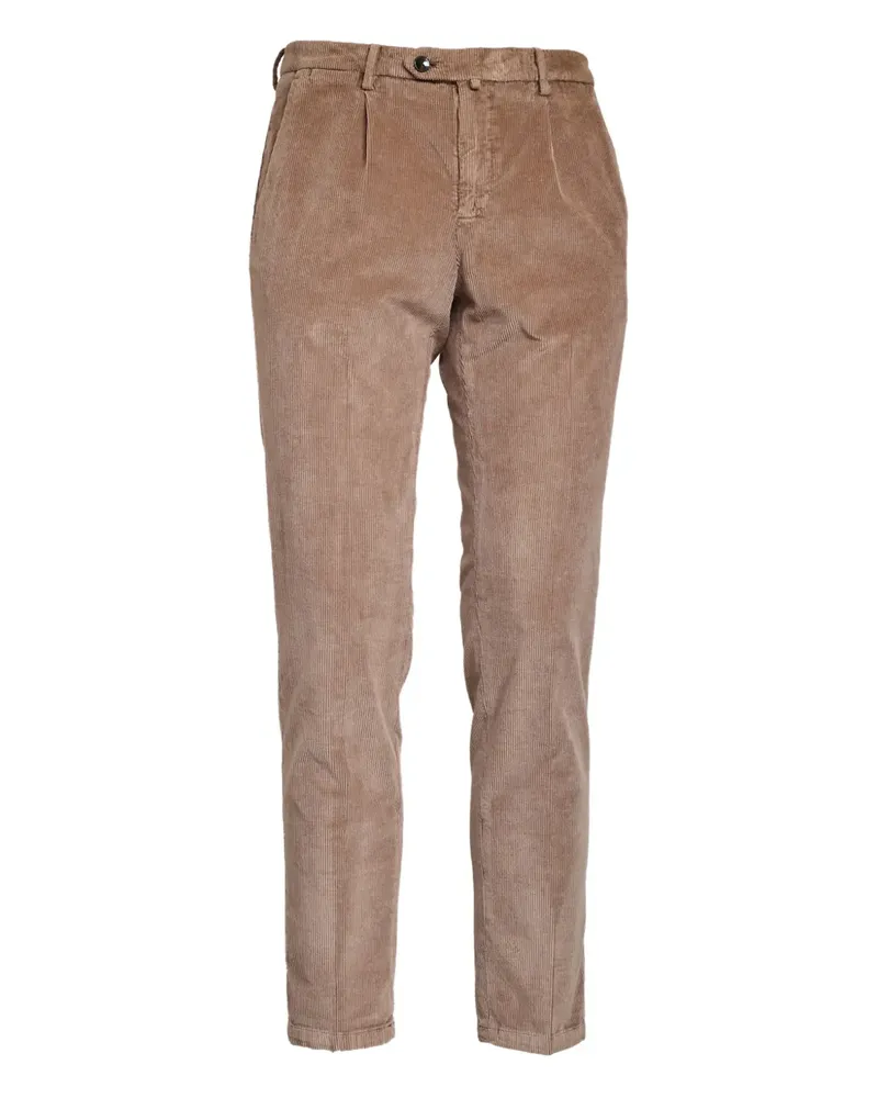 Briglia 1949 Cordhose mit Falten - Braun Braun