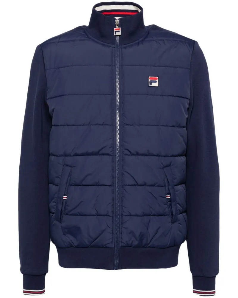Fila Wattierte Malachi Jacke - Blau Blau