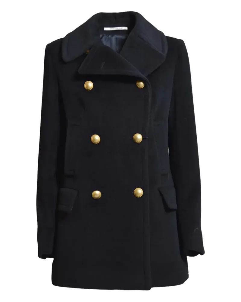 Tagliatore double-breasted buttoned coat - Blau Blau
