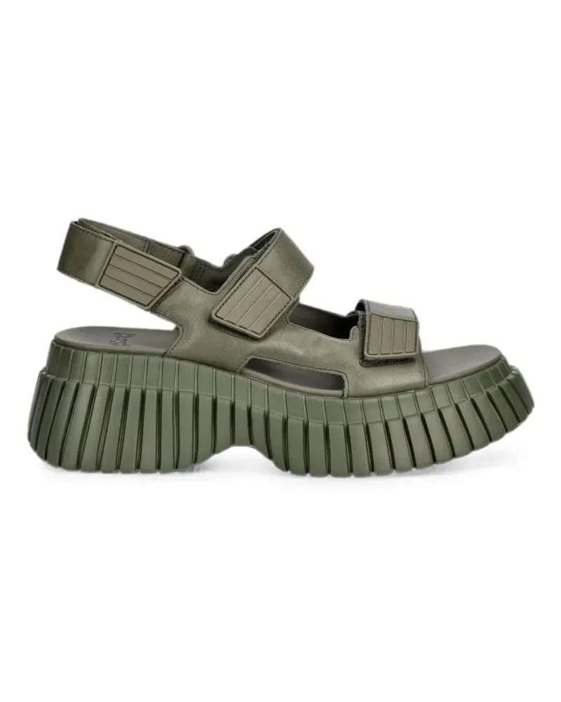 Camper BCN touch-strap platform sandals - Grün Grün