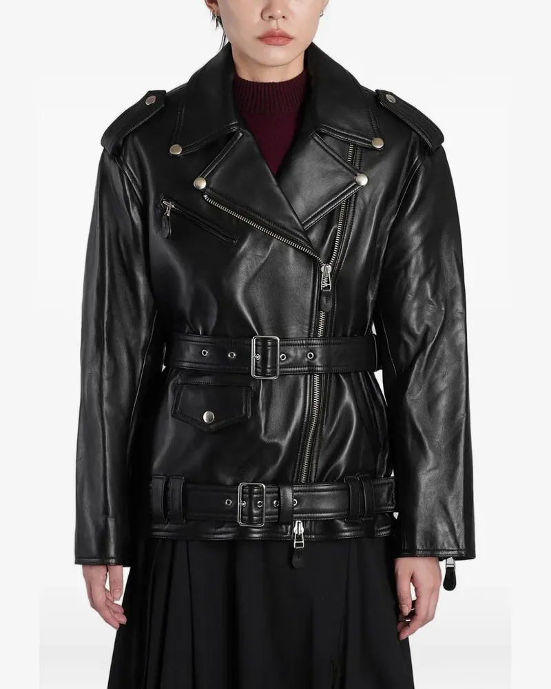 IRO Gravity biker jacket - Schwarz Schwarz