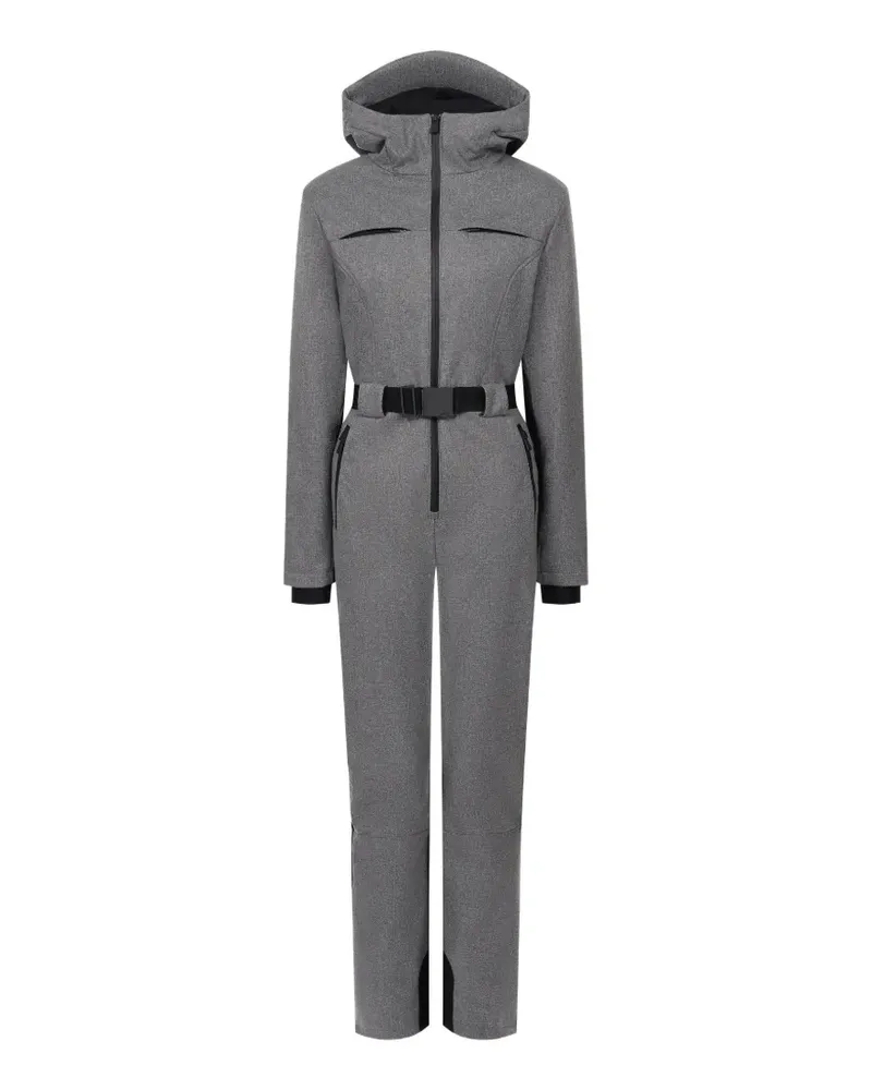 MC2 Saint Barth hooded belted jumpsuit - Grau Grau