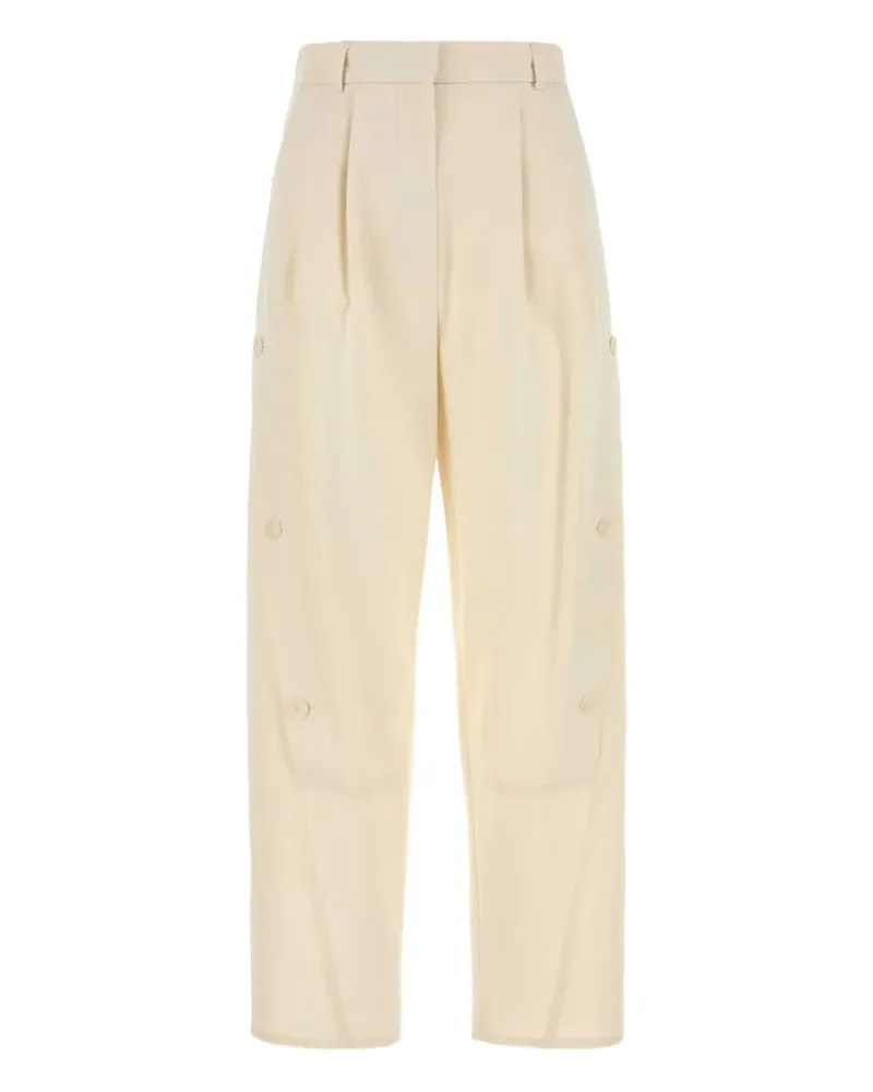 Max Mara Hose mit Falten - Nude Nude