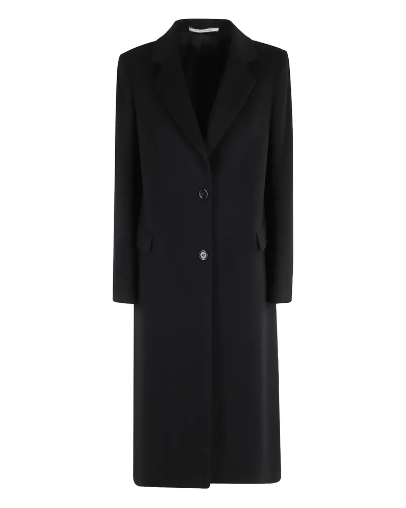 Tagliatore Einreihiger Mantel - Schwarz Schwarz