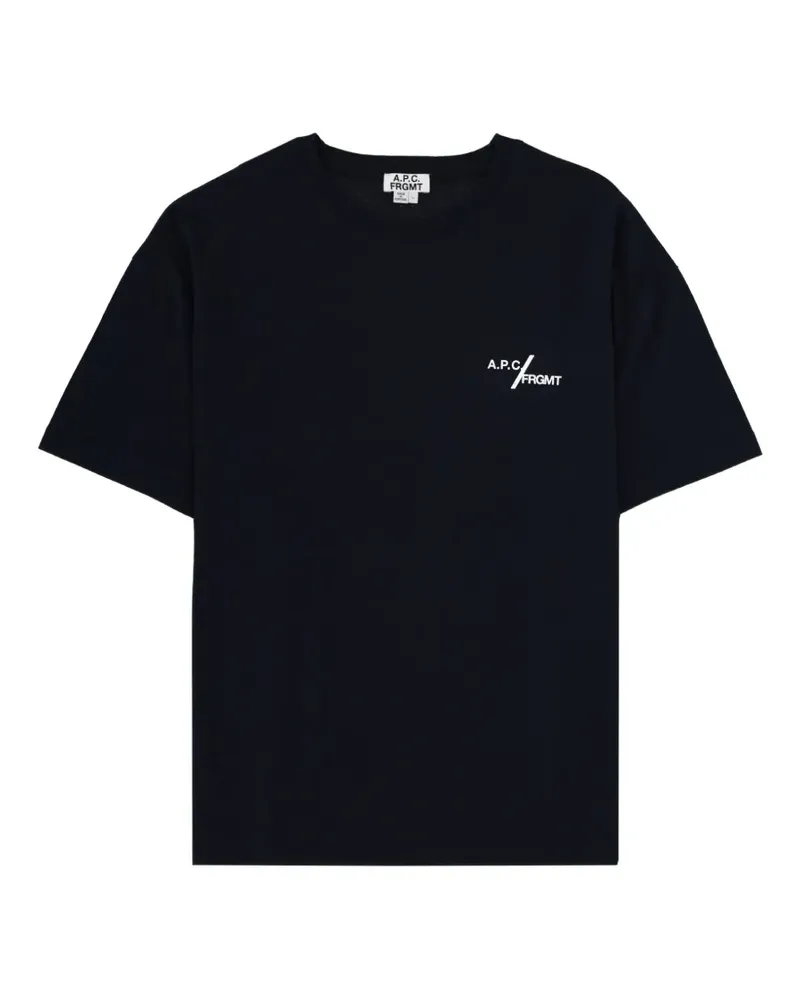 A.P.C. FRGMT. Renoncement T-shirt - Blau Blau