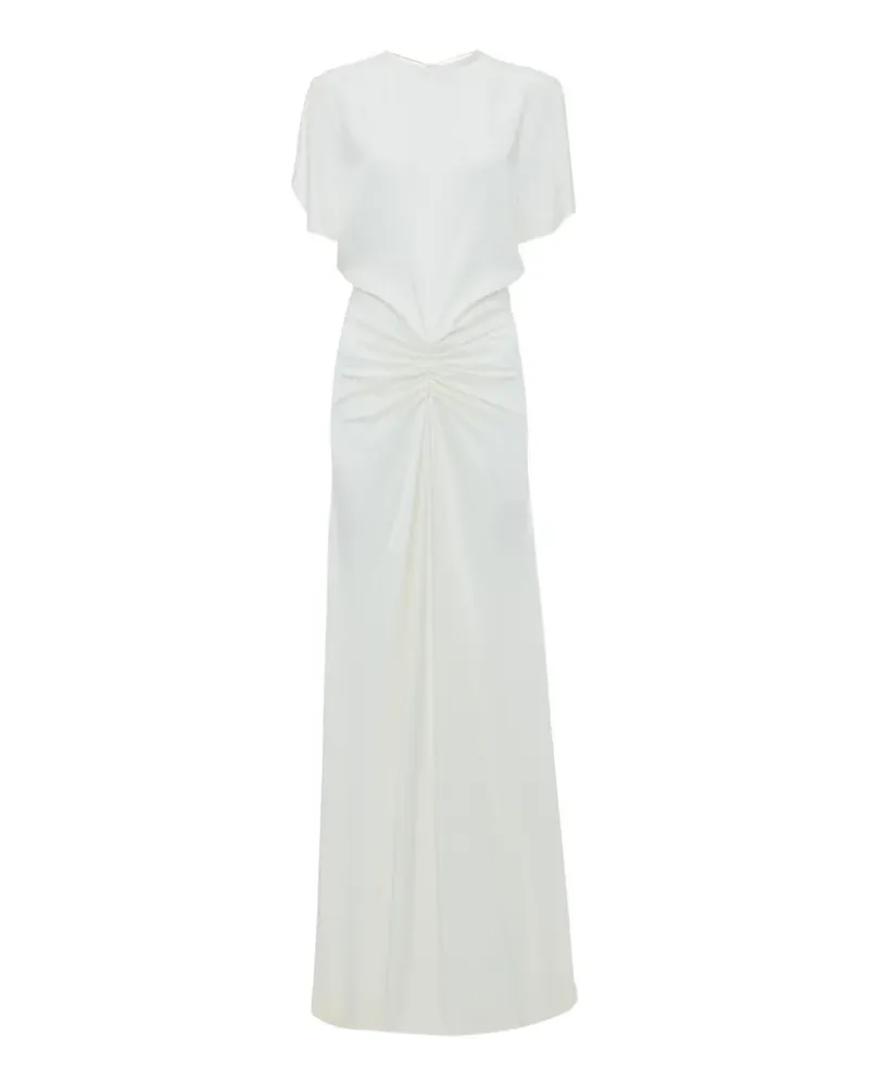 Victoria Beckham Isabella Maxikleid mit drapiertem Detail - Nude Nude