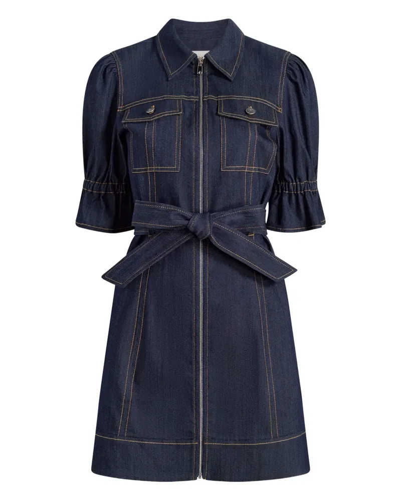 Cinq à Sept Holly Jeanskleid - Blau Blau