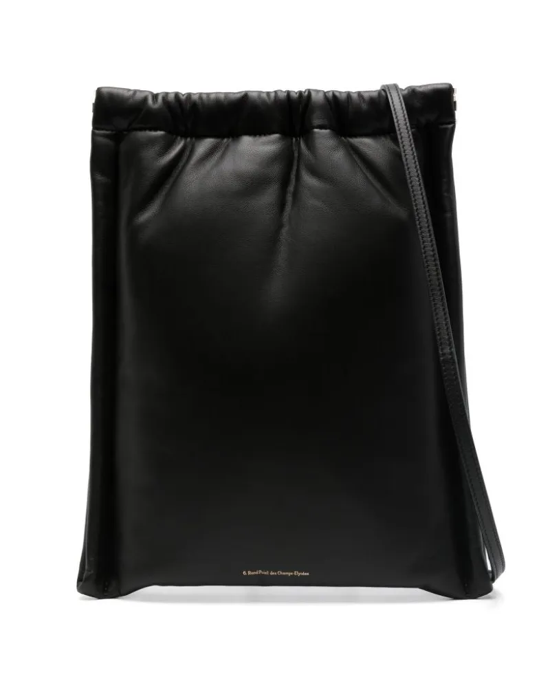 Carven Kleine Louise Schultertasche - Schwarz Schwarz
