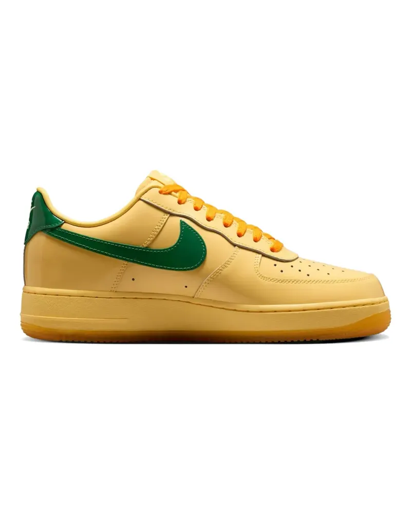 Nike Air Force 1 Low patent-leather sneakers - Gelb Gelb