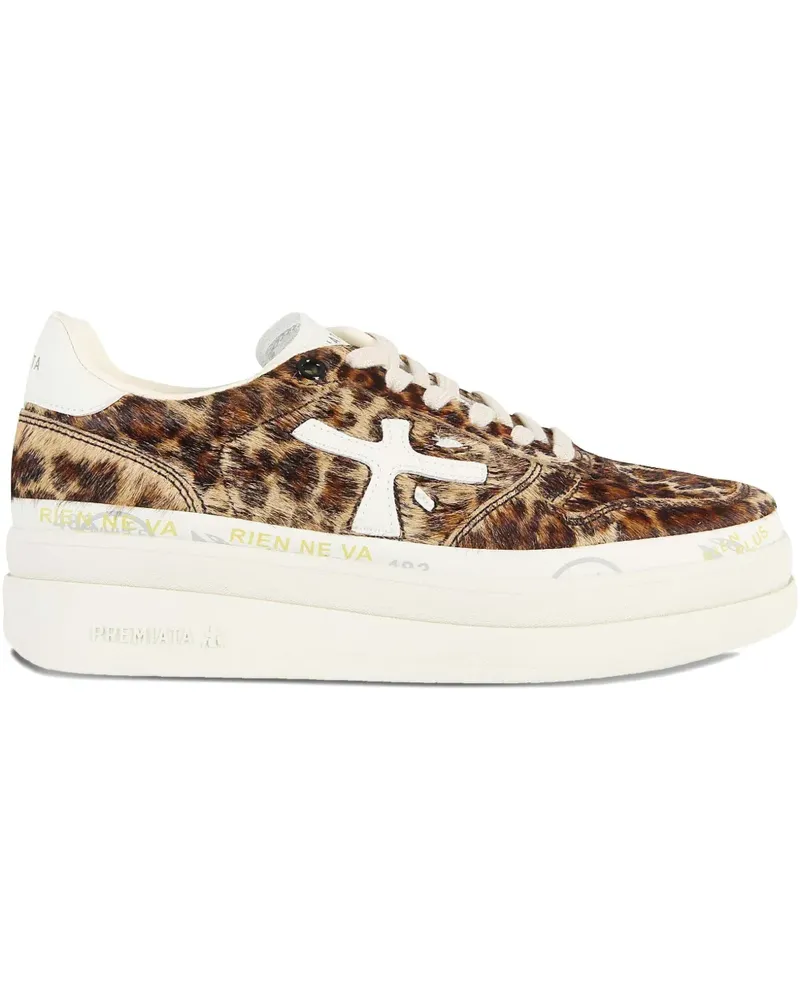 Premiata Micol 7034 lace-up sneakers - Braun Braun