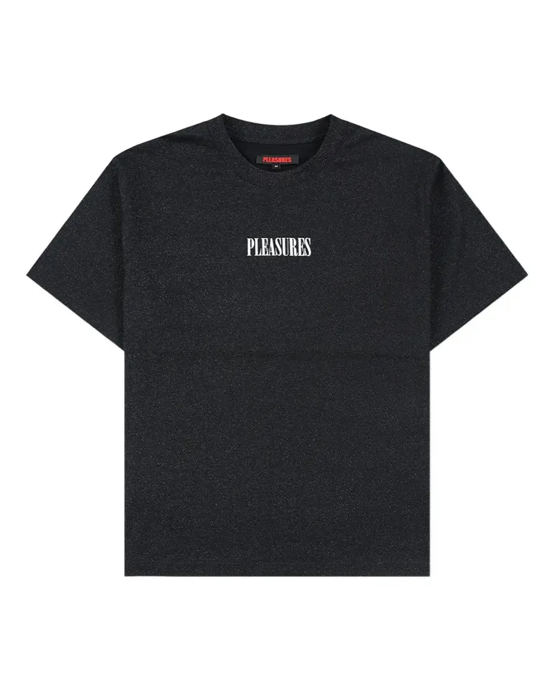 PLEASURES Starry Heavyweight T-Shirt - Schwarz Schwarz