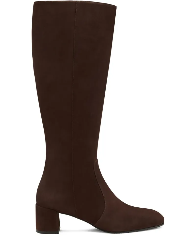 Stuart Weitzman Maeve zip boots - Braun Braun